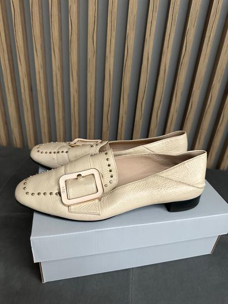 Högl bežové poltopánky, 38