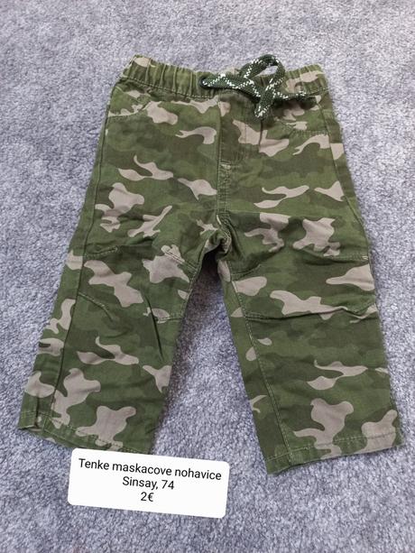 Tenke maskacove nohavice, sinsay, 74, sinsay,74