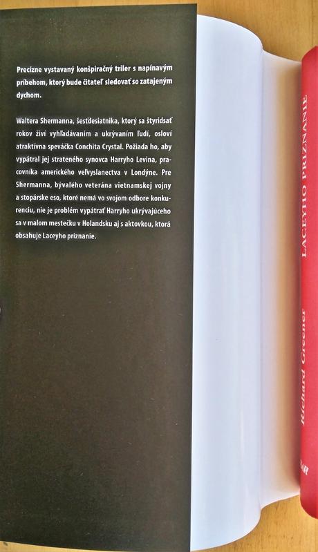 Laceyho priznanie, richard greener,