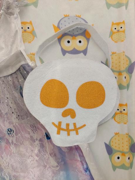 Kostra /mŕtva nevesta - karnevalový kostým veľ.104,