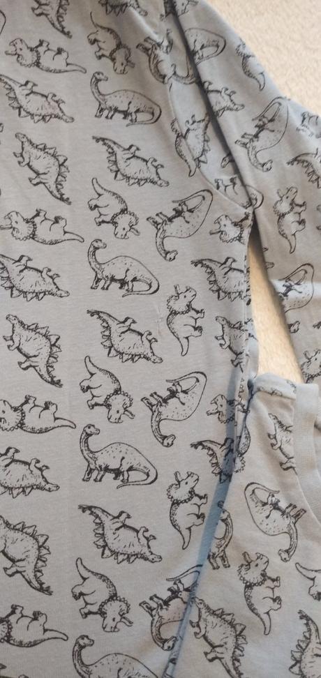 Dinosaurie tričká s dlhým rukávom veľ. 134 (2ks), 134