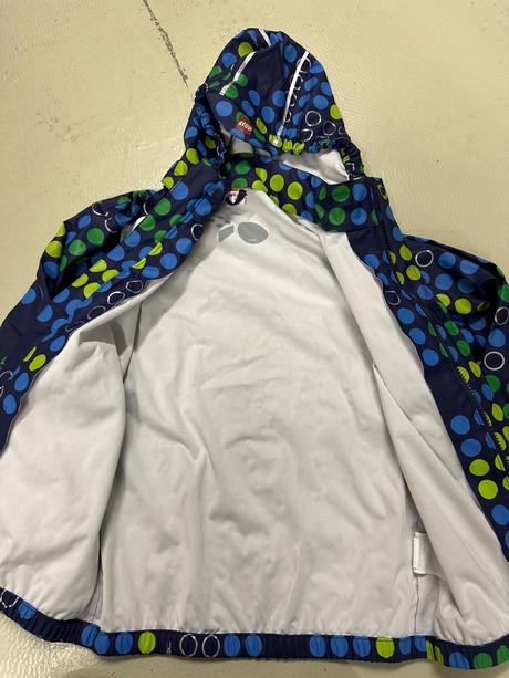 Nepremokavá chlapčenská bunda, lego,152