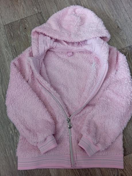 Huňatá mikina na zips, dopodopo,128