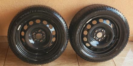 Predám 2ks zimné pneumatiky goodyear 205/55/r16,