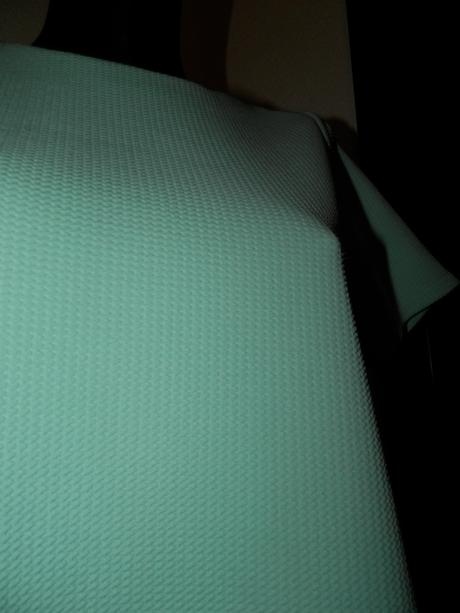 Mentolový elegantný top, 40