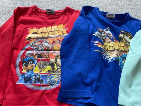 Detské trička dlhy rukáv paw -patrol, 104