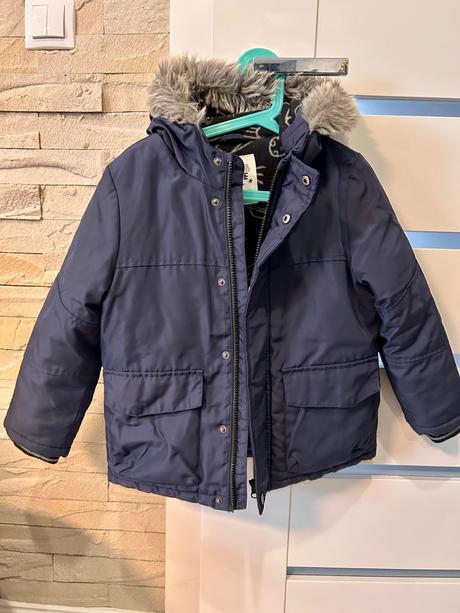 Zimna bunda 122 modra, f&f,122