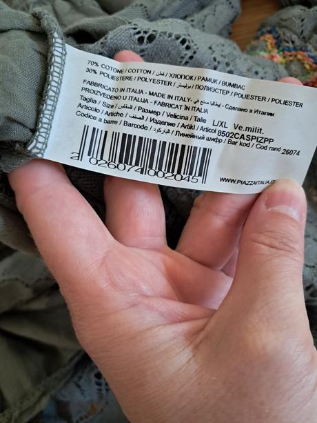 Čipkovaný top piazza italia l/xl, piazza italia,xl