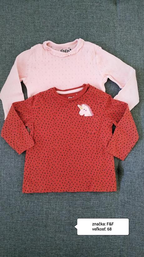Tričká, f&f,68