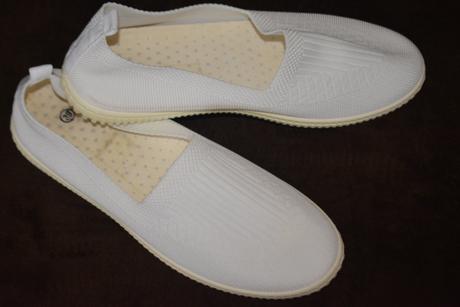 Biele slipp on topánky, veľ.39, 39