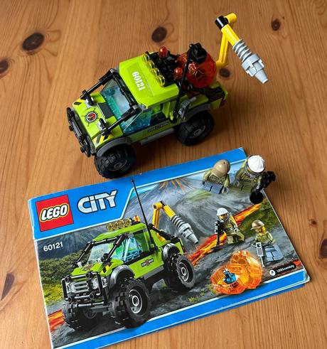 Lego city 60121 sopečné prieskumné vozidlo, 