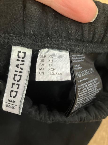 Hrubé tepláky hm, h&m,xs