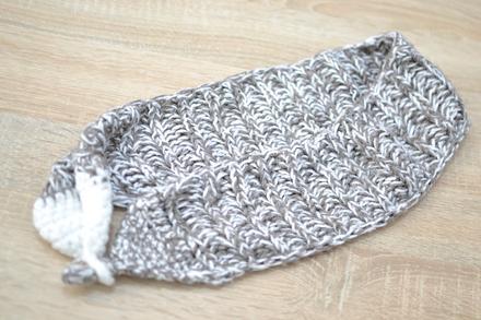 Detský pletený šál, 