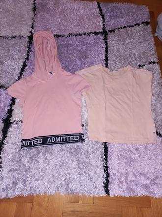 Croptop tricka 3 kusy, new yorker,xs