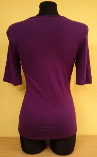 Dámsky elastický top, fialový, xs