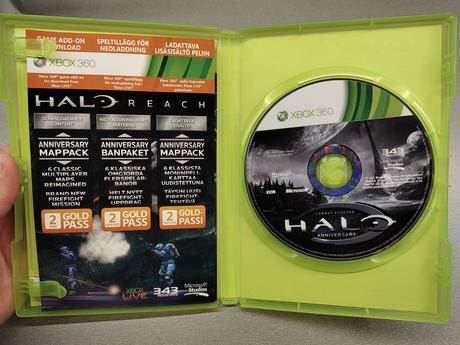 Xbox360 - halo anniversary, 