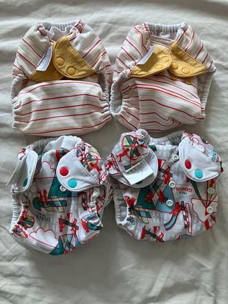 3 kapsové plienky bumgenius, bumgenius