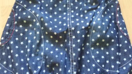 Hviezdičkové denim šatky phister&philina, 80