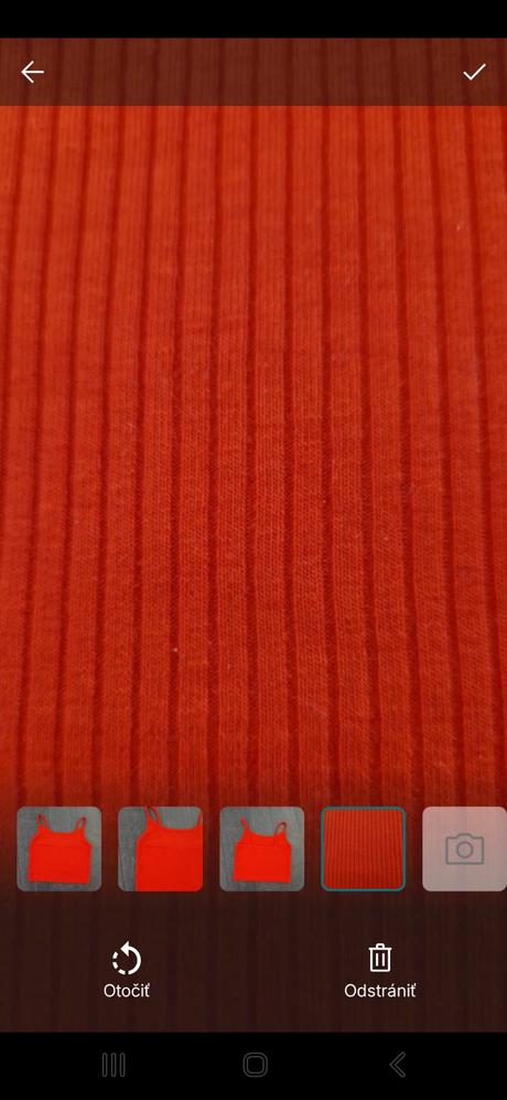 Rebrované tielko, xs