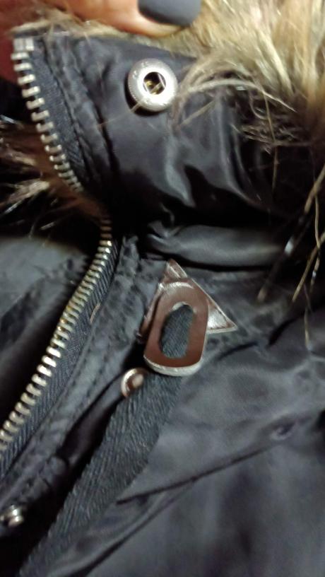 Zimná dlhá bunda,kabát, xl