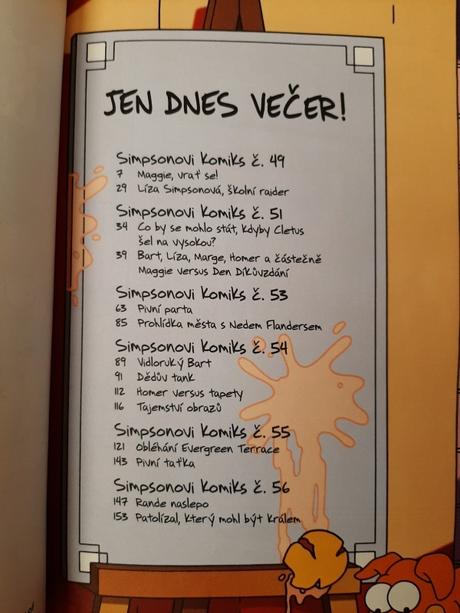 Komiks simpsonovi k popukání, 