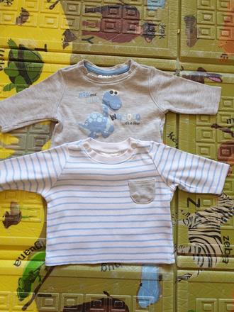 2ks tričko s dlhým rukávom, ergee,56