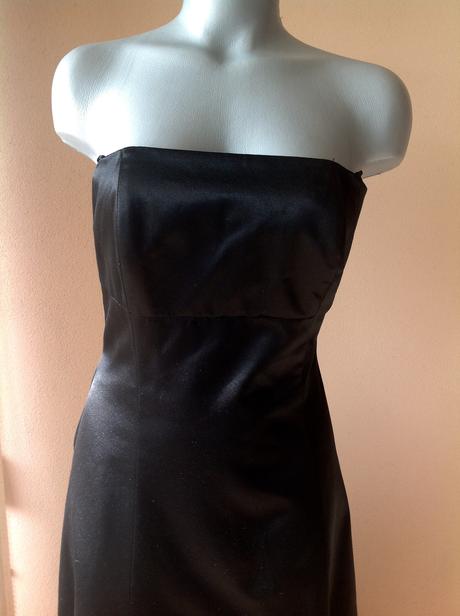 Spoločenské saténové šaty début /94, xs