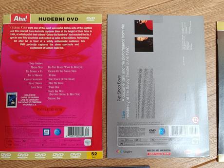 Hudobne dvd, 