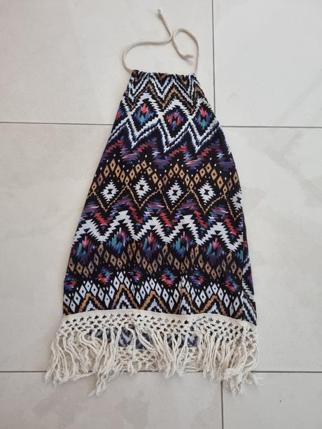 Boho šaty na festival, s