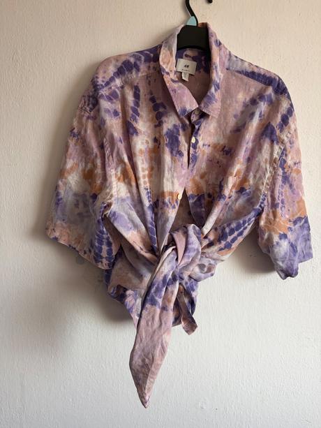 Hm lanova kosela batikovana l boho etno hippie sty, h&m,l
