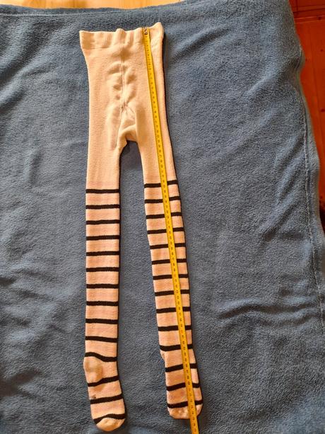 Hrubé pančuchy pre štíhle dievčatko, lupilu,110