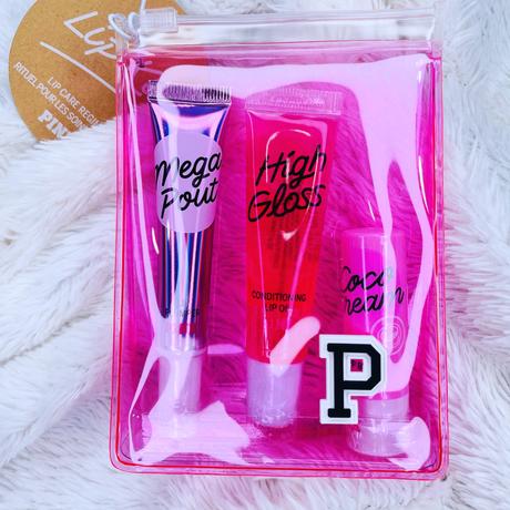 Pink victoria secret balzamy,