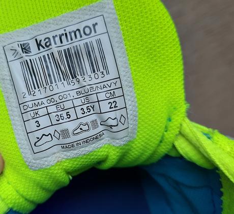 Tenisky perfektny stav, velkost 35, karrimor,35