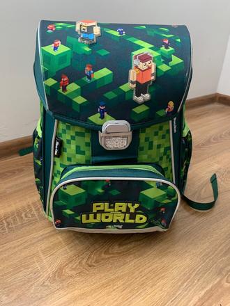 Školská taška minecraft, 