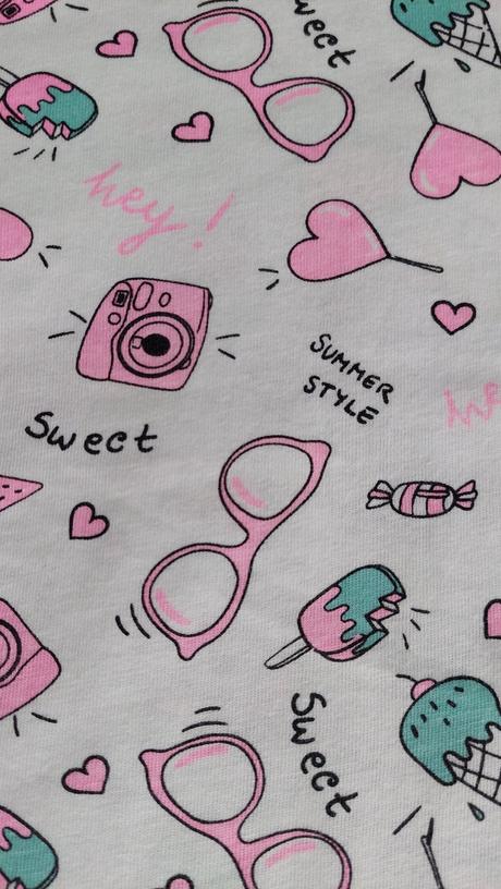 2 tričká - barbie + leto, sinsay,116