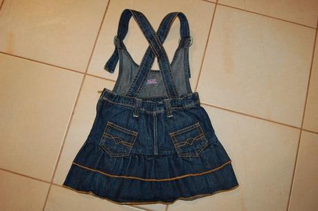 Riflová šatová sukienka., original marines,104