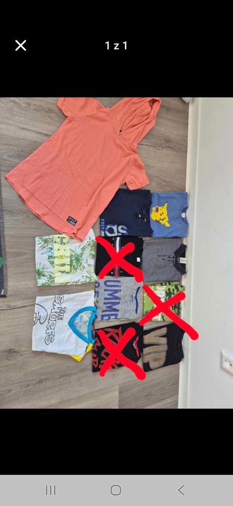 Balik tričiek kr.rukav 134, 122–134