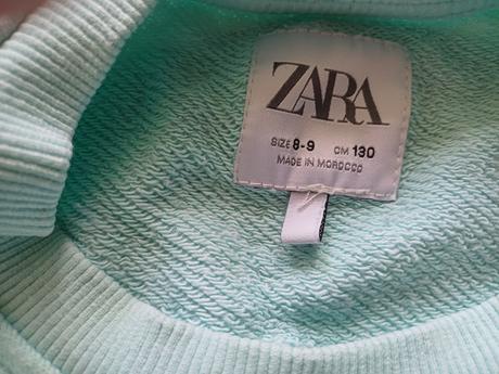 Dievcenska mikina vel.130 znacka zara, zara,134