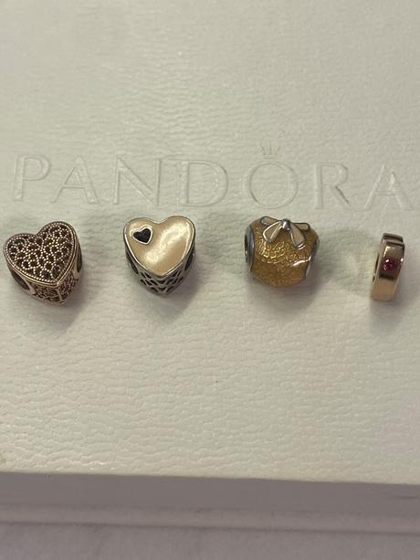 Pandora korálky srdiečka, pandora
