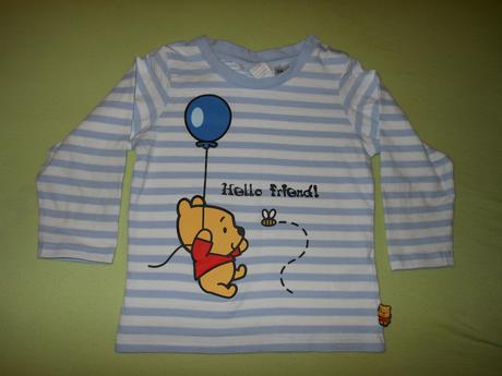 Spolu 2 tričká a čiapka tigríkové a mackové h&m 86, h&m,86