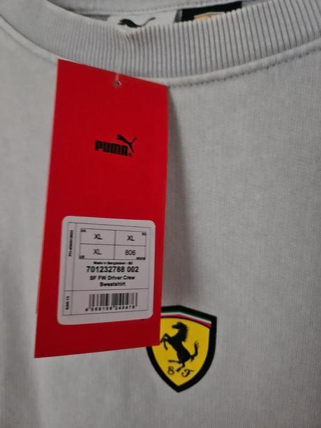 Pánska mikina scuderia ferrari, puma,xl