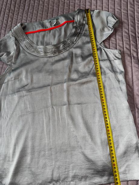Saténová blúzka h&m 44, h&m,44