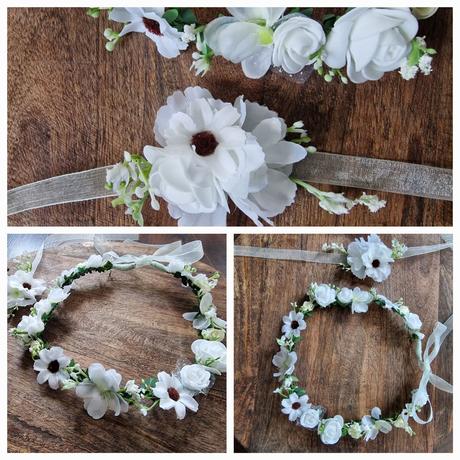 Čelenka na 1. sväté prijímanie, stužka na sviečku,,