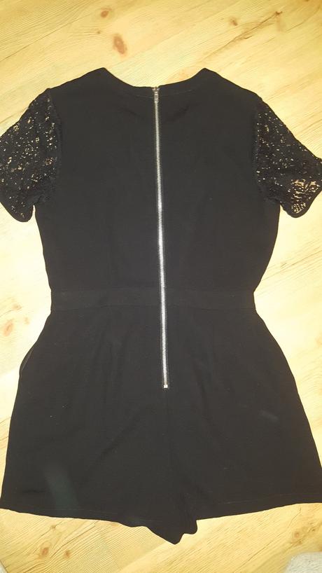 Krátky čierny overal, m