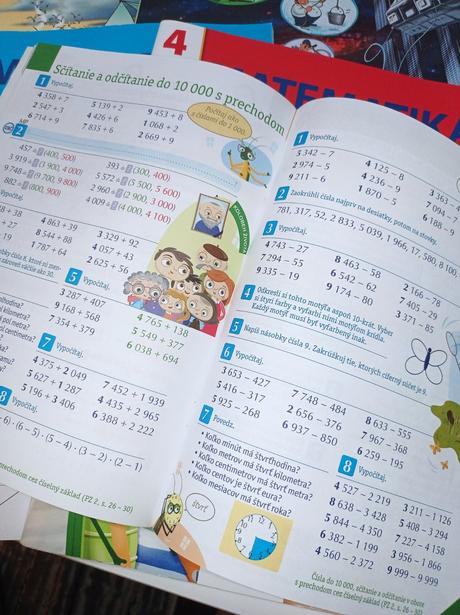 Matematika slovenský jazyk chemia,