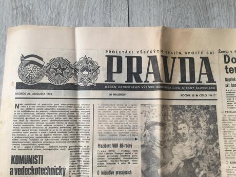 Noviny pravda 196, 20.8. 1974, 