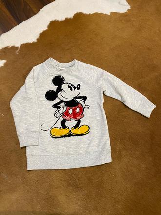 Krásna mikina s mickey mouse, h&m,92