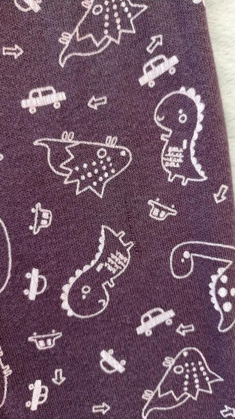 Tepláky dinosaury, baby,74