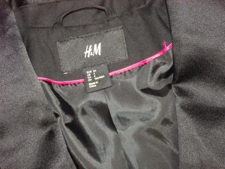 Kvalitné dámske sako, h&m,xs