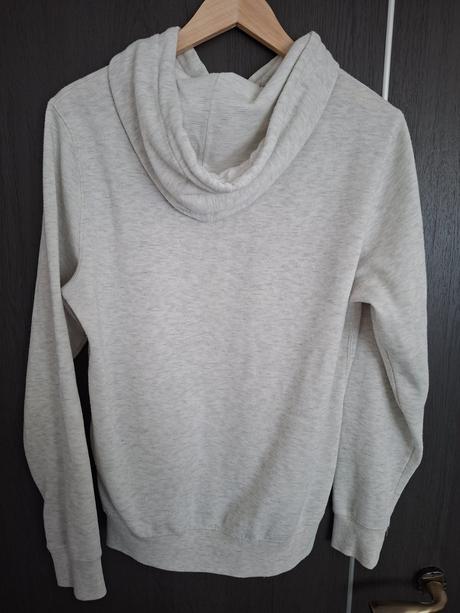 Šedá prskaná mikina na zips, m